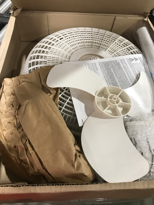 Photo 2 of Lasko 2520 Oscillating Stand Fan,White 16 Inch White 2520 Fan