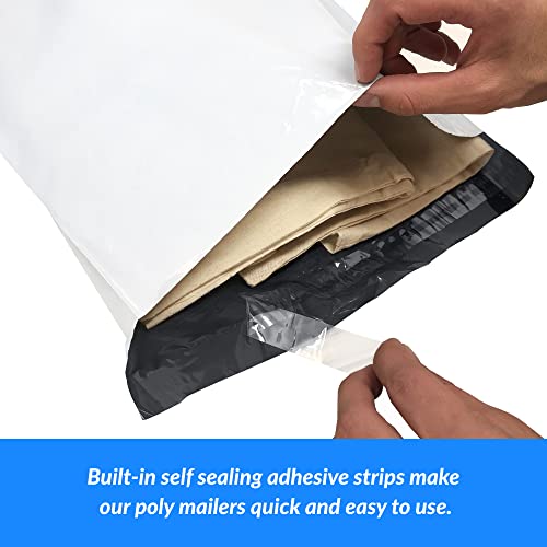 Photo 1 of Reli. Poly Mailers 14.5x19" |100 Pcs - White | Shipping Bags/Shipping Envelopes | Mailing/Packaging Bags for Shipping | Non-Padded Poly Mailers, Self