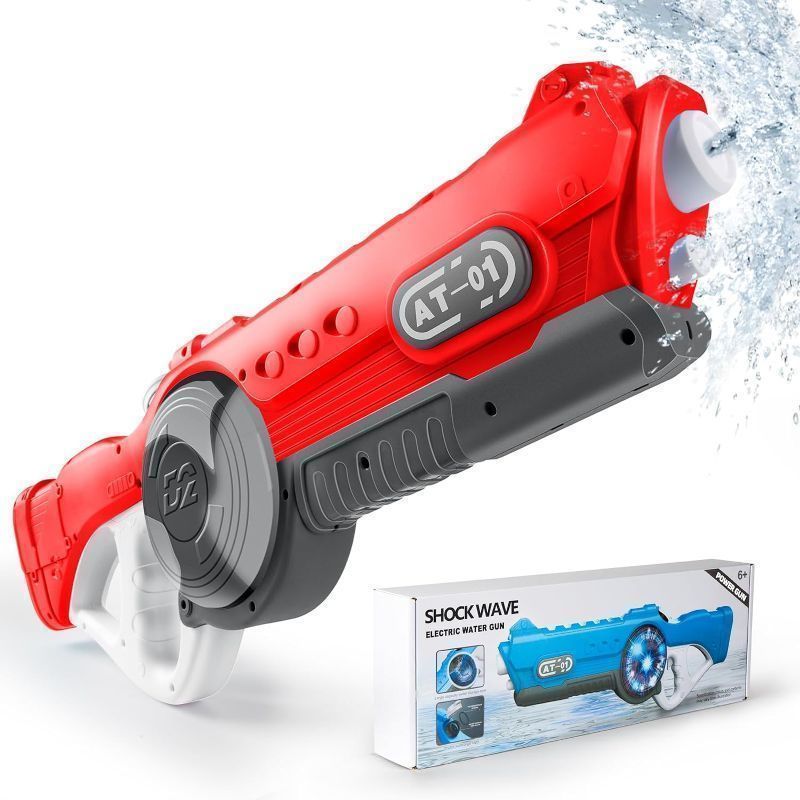 Photo 1 of Electric Water Guns for Adult Kids, Squirt Gun Auto Suction Water with 34ft Range 800CC Super Large Capacity Automatic Water Blaster Toy Gun,Pool Beach Outdoor Party Toys IP67 Waterproof Grade

