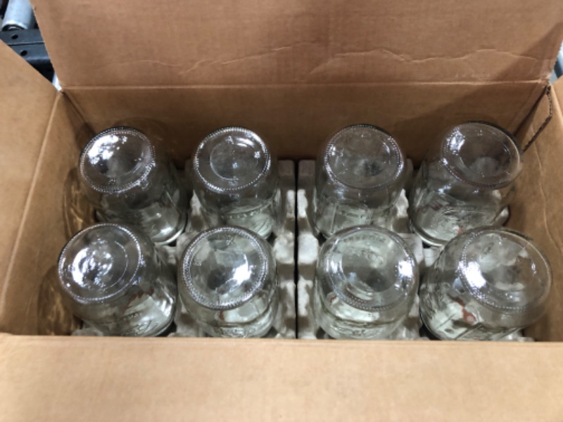 Photo 2 of Ball Regular Mouth Quart (32 oz) Mason Jars with Lids and Bands, for Canning and Storage, 8 Count Regular Mouth Mason Jars 8 Pack