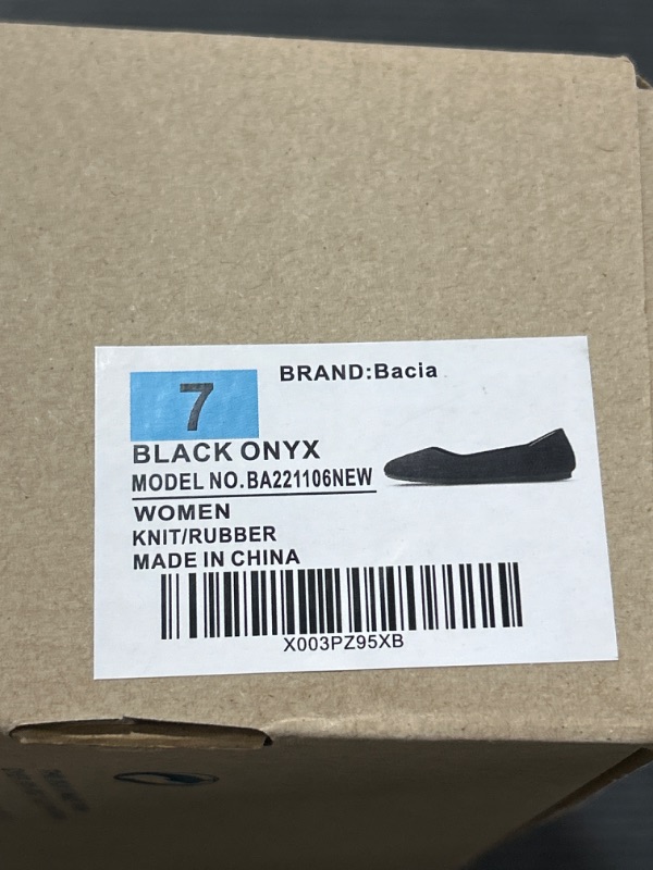 Photo 2 of Bacia Black Onyx Womens Shoes Size 7