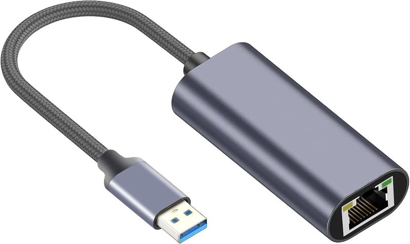 Photo 1 of USB to Ethernet Adapter - Get The Best Network Experience on Your MacBook, Windows, or Linux Devices