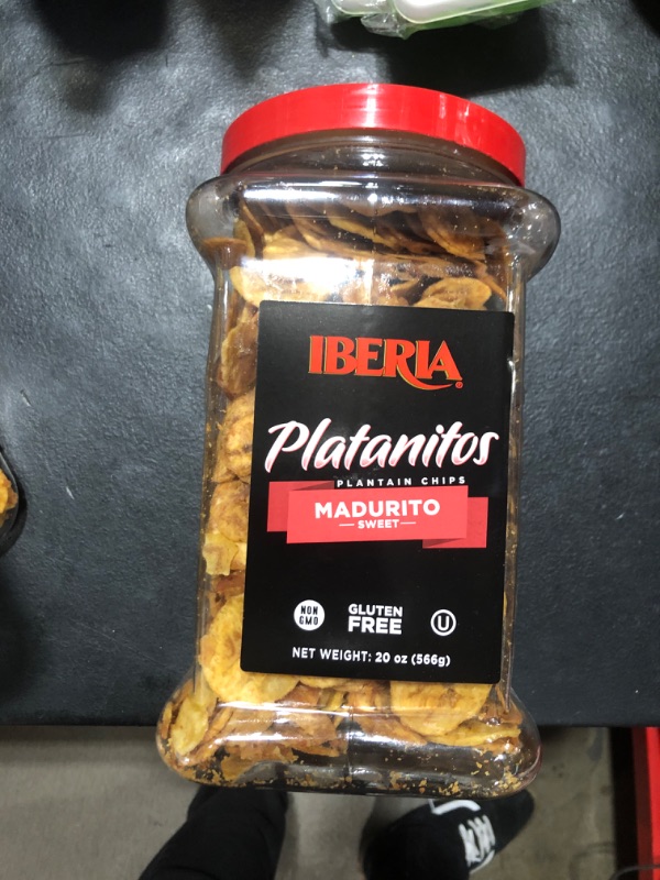 Photo 1 of Iberia Platanitos Plantain Chips, Madurito Sweet - 28 oz
EXP:07/2024