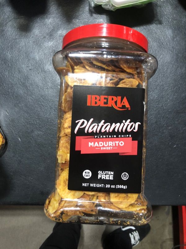 Photo 1 of Iberia Platanitos Plantain Chips, Madurito Sweet - 28 oz