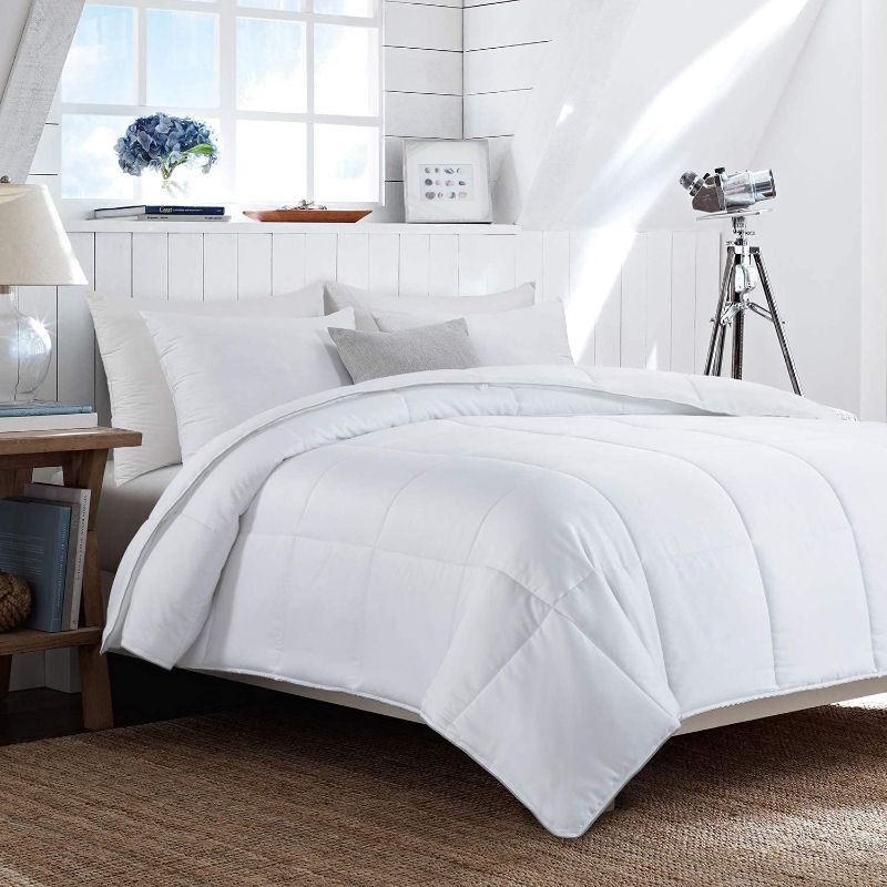 Photo 1 of HOMBYS 100% Viscose Made from Bamboo King Size Comforter, Lightweight Cooling Comforter,Down Alternative Duvet Insert 8 Corner Tabs, All Season Soft Comforter for Hot Sleepers
