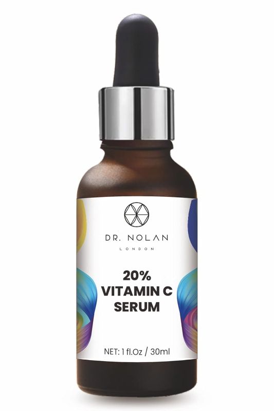 Photo 1 of LAUNCH OFFER: Dr Nolan 20% Vitamin C Serum – with Niacinamide, Alpha Arbutin, Hyaluronic Acid – Anti Aging Serum – Deeply Moisturizing Vit C Serum for Even Skin Tone Expire April 25 2026