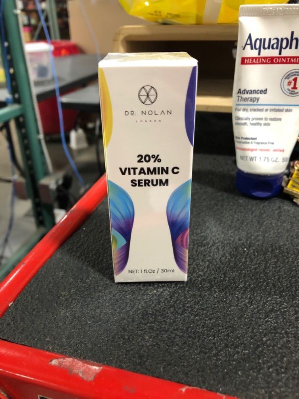 Photo 1 of LAUNCH OFFER: Dr Nolan 20% Vitamin C Serum – with Niacinamide, Alpha Arbutin, Hyaluronic Acid – Anti Aging Serum – Deeply Moisturizing Vit C Serum for Even Skin Tone Expire April 25 2026