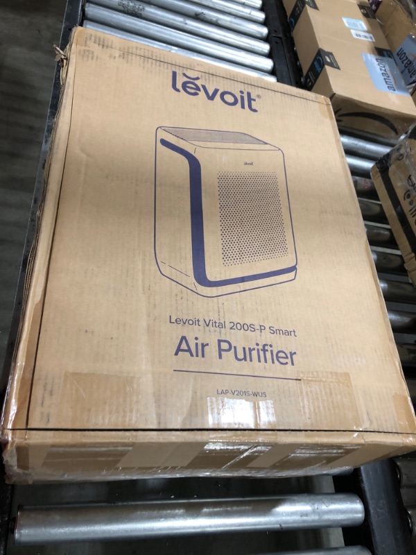Photo 2 of LEVOIT Air Purifiers for Home Large Room up to 1900 Ft² in 1 Hr with Washable Filters, Air Quality Monitor, Smart WiFi, H13 True HEPA Filter Removes
