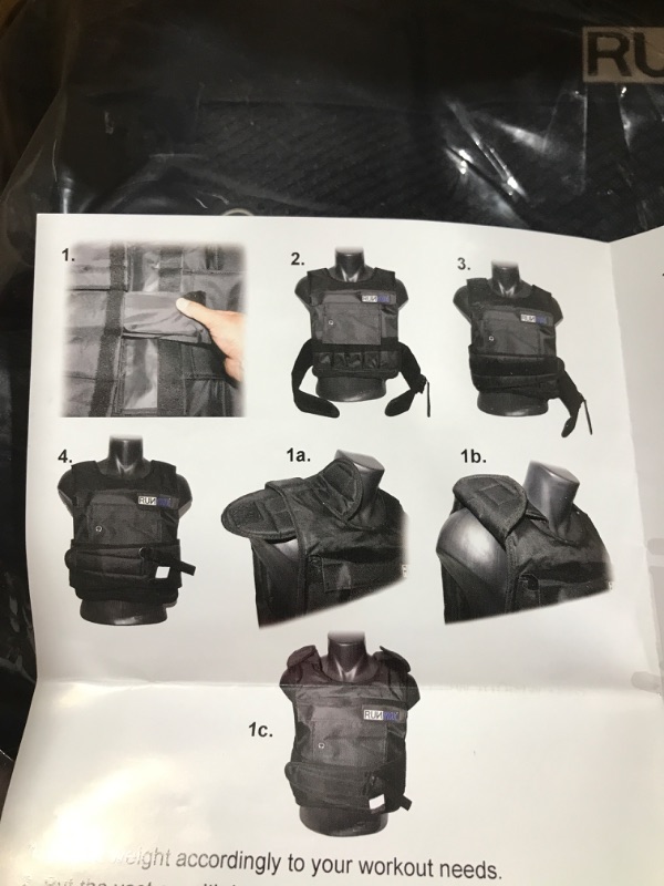 Photo 1 of MiR Short Weighted Vest 