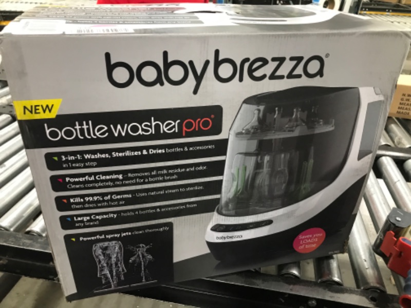 Photo 3 of Baby Brezza Bottle Washer Pro - Baby Bottle Washer, Sterilizer + Dryer - All in One Bottle Cleaner Machine Replaces Tedious Bottle Brushes and Hand Washing