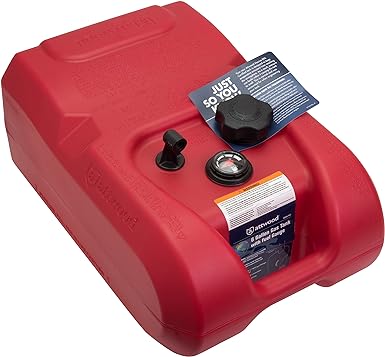 Photo 1 of attwood 8806LPG2 EPA and CARB Certified 6-Gallon Portable Marine Boat Fuel Tank with Gauge