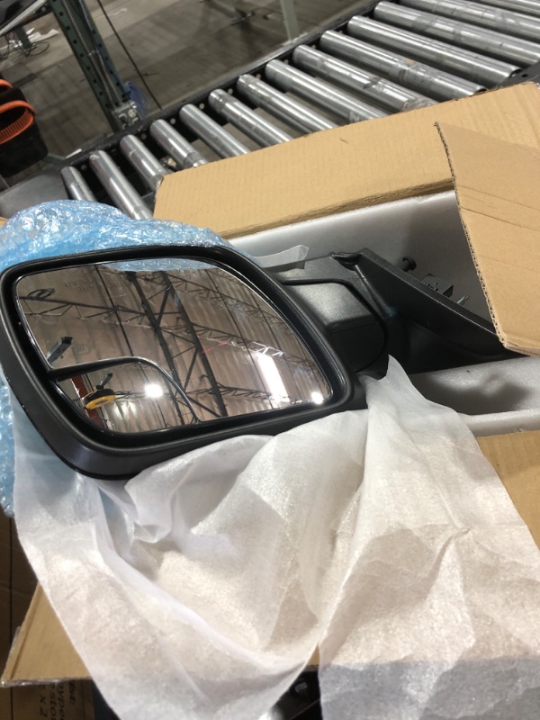 Photo 2 of Lqito Right Passenger Side Mirror Fits 2011-2019 Ford Explorer With Blind Spot Glass Power Heated Turn signal And Puddle Light?Without Power Folding 7Pins Replaces GB5Z17682BA,BB5Z17682BA,FO1321554 R-7PINS