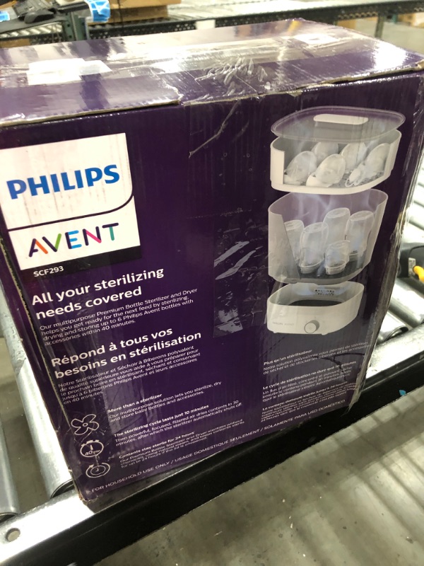 Photo 3 of Philips Avent Premium Electric Steam Sterilizer with Dryer
