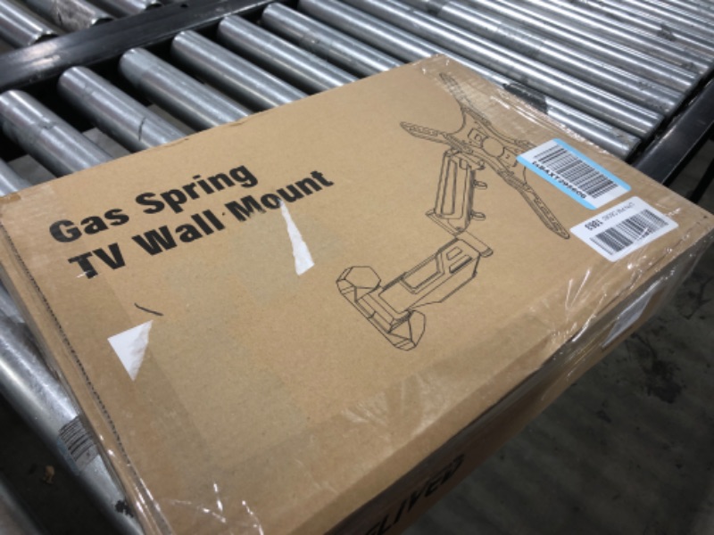 Photo 2 of ELIVED Height Adjustable TV Wall Mount for Most 23-55 Inch TVs, Spring Arm Full Motion Swivel Tilt Articulating TV Mount Bracket, Max VESA 400x400mm, Support 11-66 lbs, YD1010