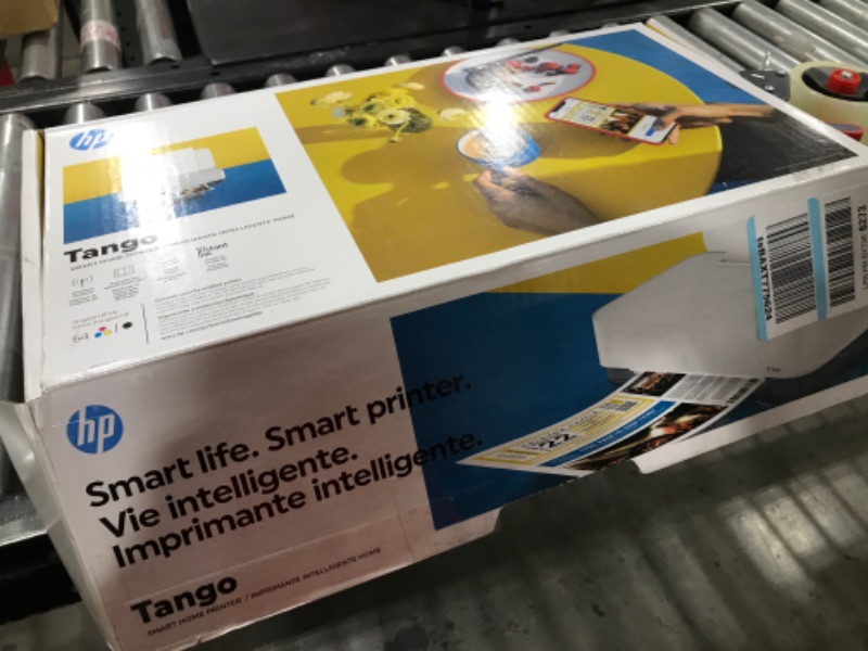 Photo 4 of HP Tango Smart Wireless Printer – Mobile Remote Print, Scan, Copy, HP Instant Ink, Works with Alexa(2RY54A),White