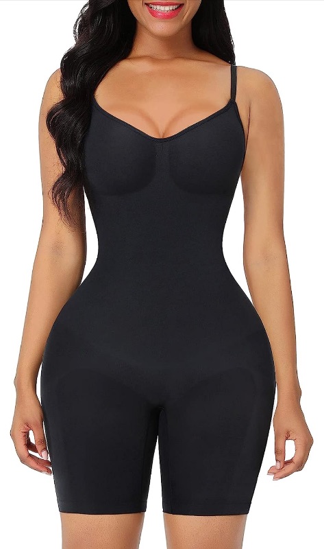 Photo 1 of FeelinGirl Shapewear Bodysuit Tummy Control Faja for Women Seamless Sculpting Butt Lifter Body Shaper (XS-SMALL) Womens