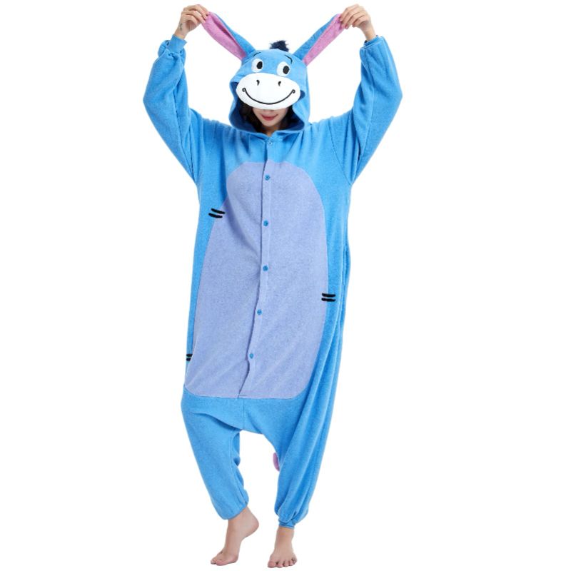 Photo 1 of ressber Unisex Adult Onesie Pajamas Animal One Piece Halloween Costume Christmas Sleepwear Jumpsuit