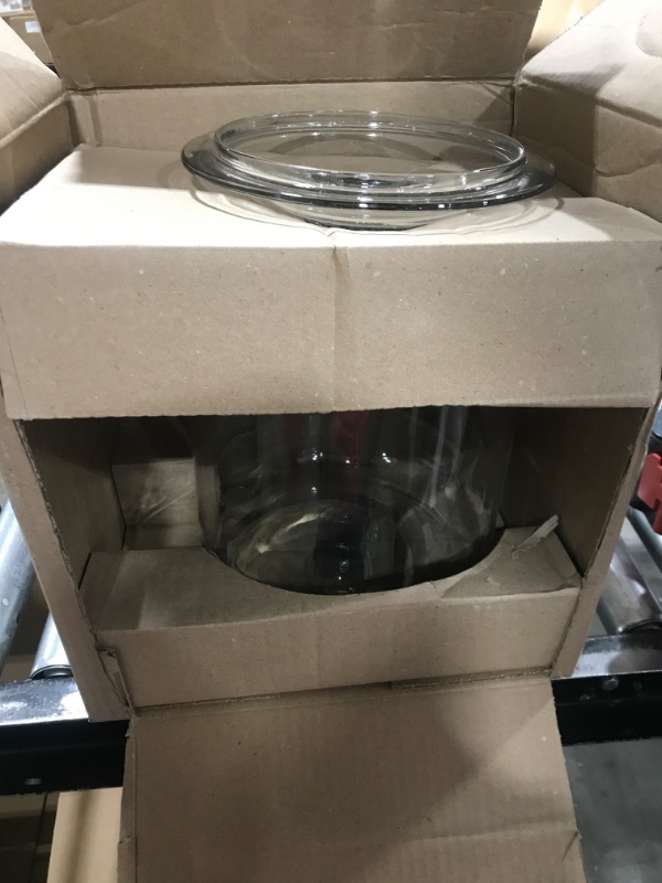 Photo 2 of Anchor Hocking Heritage Hill Glass 0.5 Gallon Storage Jar, Set of 1