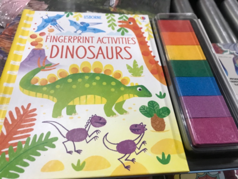 Photo 2 of Fingerprint Activities Dinosaurs