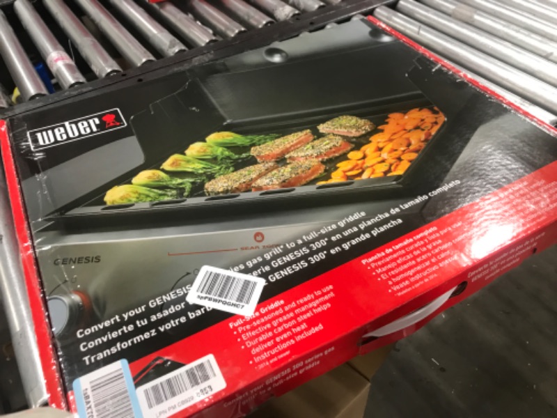 Photo 3 of Weber Full Size Griddle, Genesis 300 Series