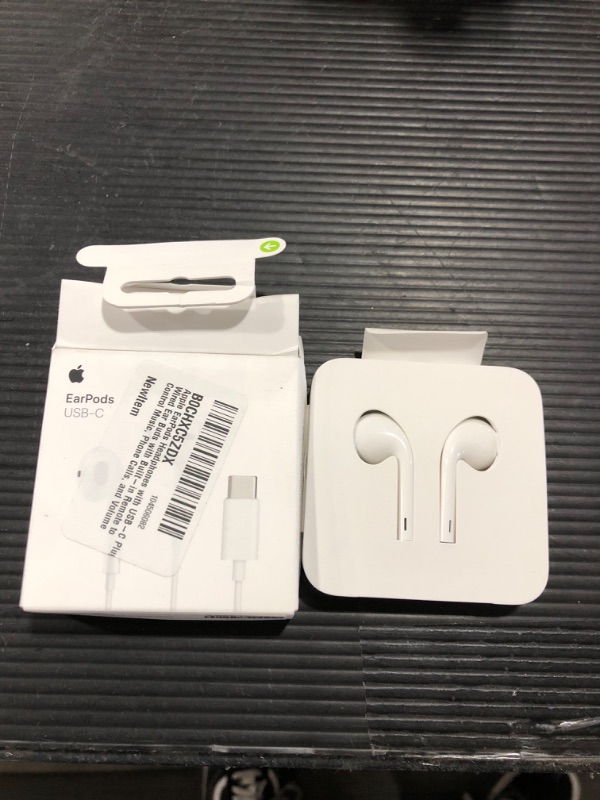 Photo 2 of Apple EarPods Headphones with USB-C Plug, Wired Ear Buds 