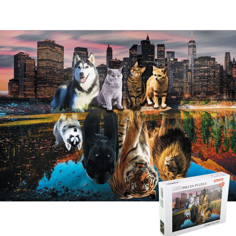 Photo 1 of 1000 Piece Puzzle,1000 Piece Adult Children Puzzles, Jigsaw Puzzles 