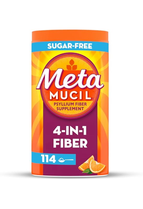 Photo 1 of Metamucil Daily Fiber Supplement Orange
