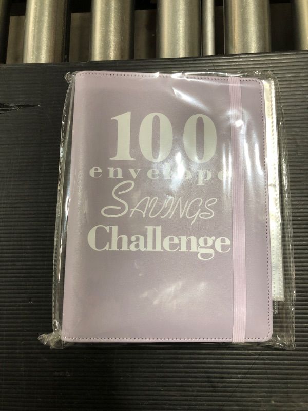 Photo 1 of 100 Envelopes Money Saving Challenge Book,A5 Budget Binder with Cash Envelopes, Book of Saving Money-Easy & Fun Way to Save $5,050