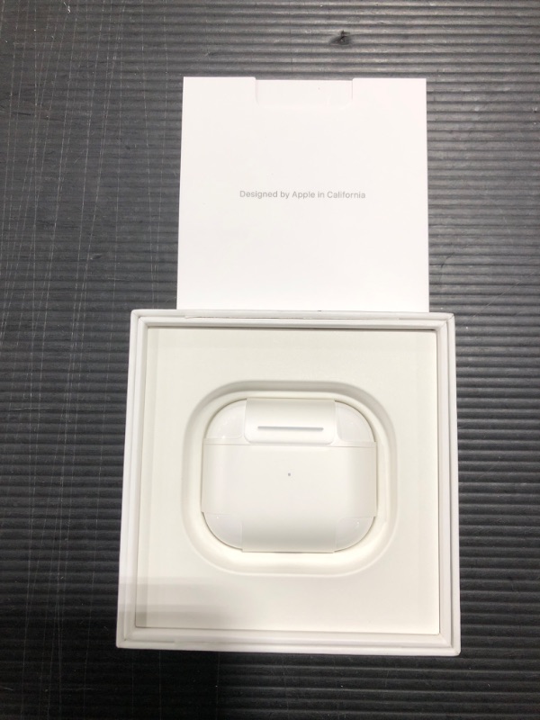 Photo 2 of Apple AirPods with Lightning Charging Case (3rd Generation)