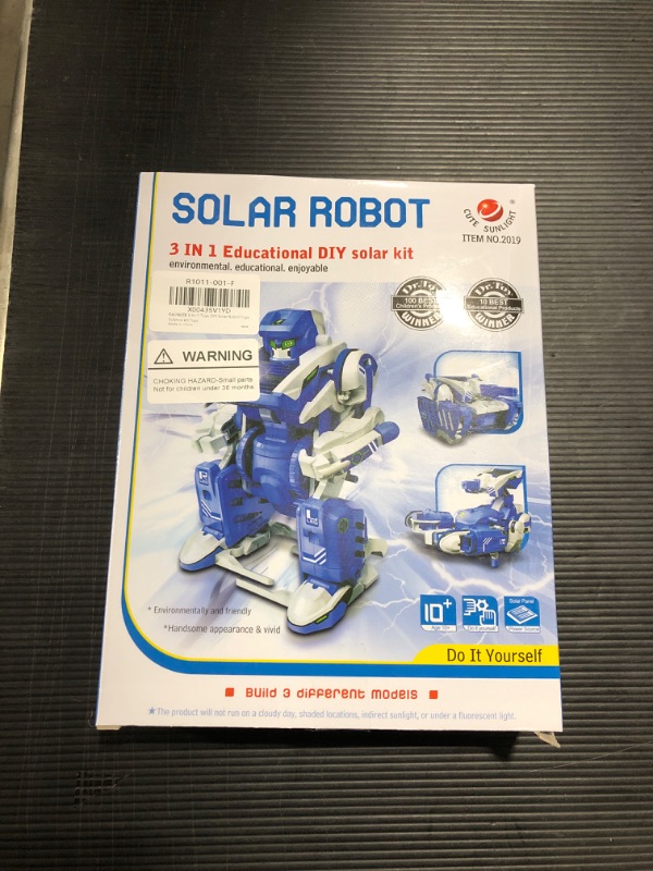 Photo 2 of 3 in 1 DIY Solar Robot Kits
