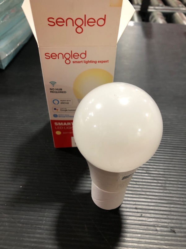 Photo 2 of Sengled Smart Bulb, Alexa Light Bulb Bluetooth Mesh, Smart Light Bulbs That Work with Alexa Only, A19 Dimmable LED Bulb