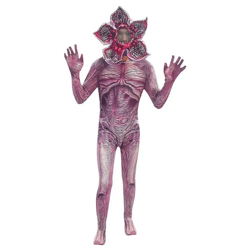Photo 1 of Stranger Season 3 Demogorgon Cosplay Costume Horror Outfit Jumpsuit For Kids Size 140