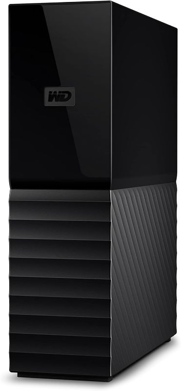 Photo 1 of WD 8 TB My Book USB 3.0 Desktop Hard Drive with Password Protection and Auto Backup Software, Black
