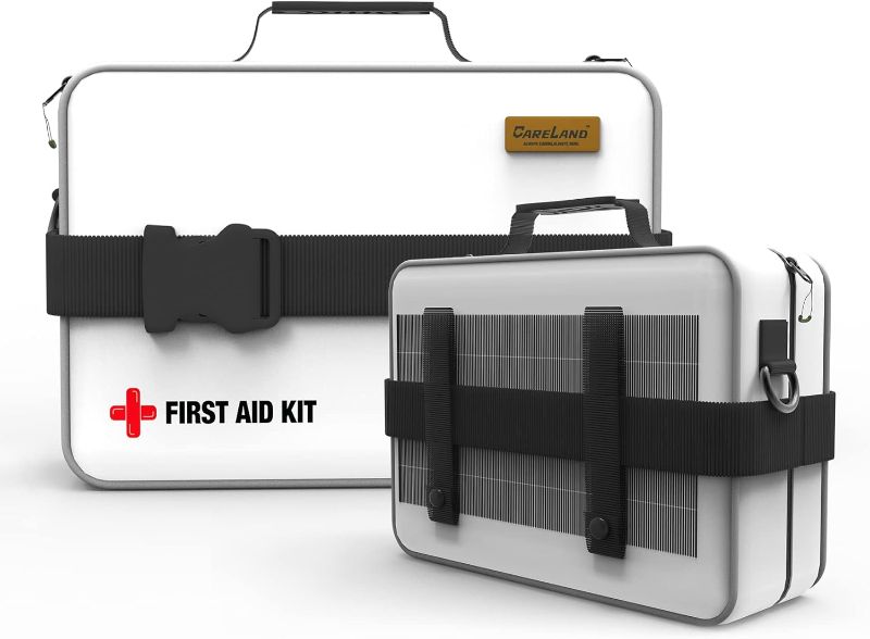 Photo 1 of First Aid Kit, 277PCS Essential Emergency Trauma Medical Supplies Packed in a White Waterproof Bag, Perfect for Car Home Office Travel Outdoor Camping Hiking 