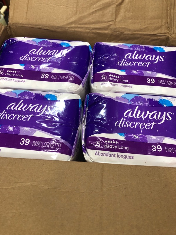 Photo 2 of Adult Incontinence Pads for Women, Heavy Absorbency, Long Length