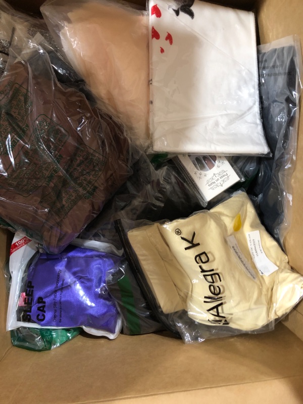 Photo 1 of box lot------clothing various sizes 