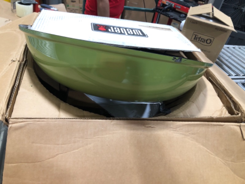 Photo 2 of Weber Master-Touch 22" Charcoal Grill, Spring Green Spring Green Grill Only