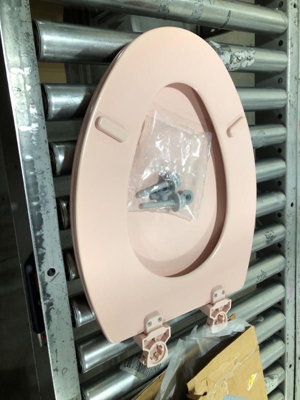 Photo 1 of Toilet seat, pink