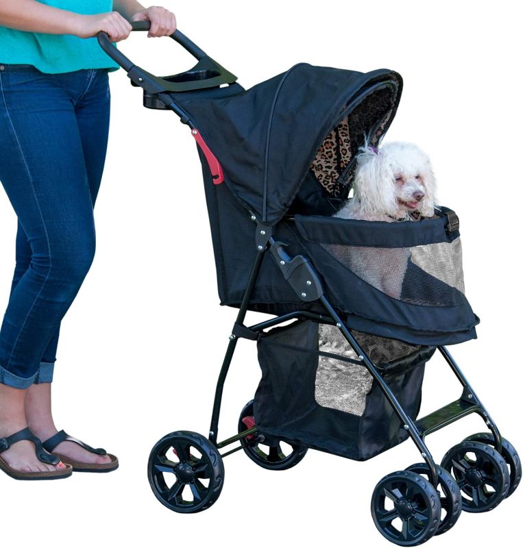 Photo 1 of Pet Gear No-Zip Happy Trails Lite Pet Stroller for Cats/Dogs