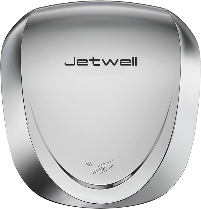 Photo 1 of JETWELL UL Approved Commercial Hand Dryer for Bathroom, High Speed Jet Air Hand Dryer with HEPA Filter for Home, Heavy Duty Stainless Steel Auto Warm Wind Hand Blower
