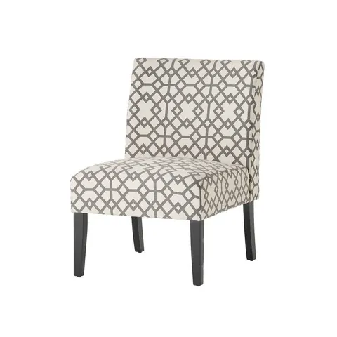 Photo 1 of Kendal Contemporary Fabric Slipper Accent Chair
