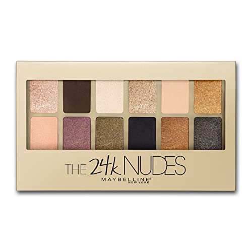 Photo 1 of Maybelline New York the 24K Nudes Gold Eyeshadow Palette, 12 Shades
