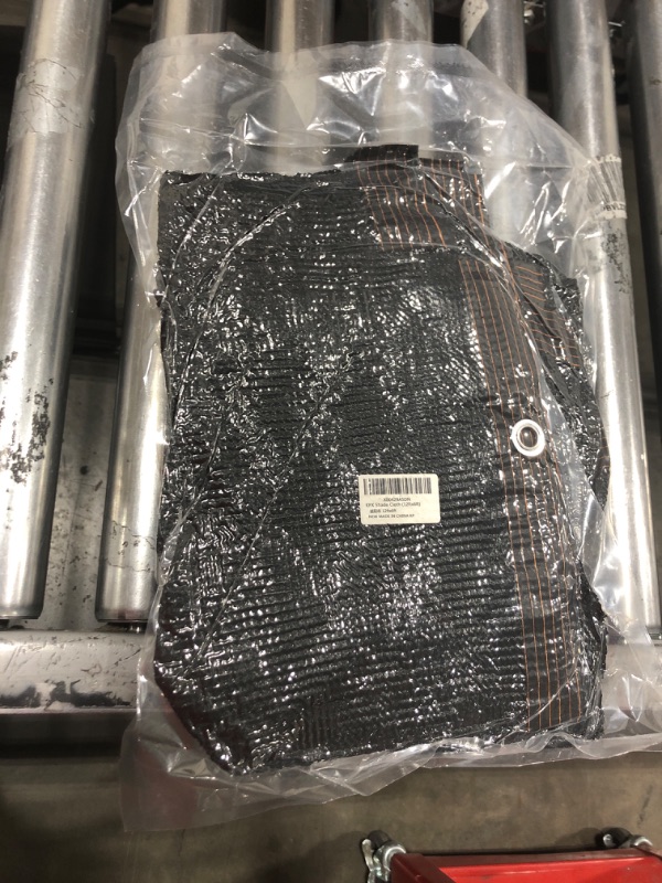 Photo 1 of 80%-85% Garden Shade Cloth, Resistant Mesh Tarp with Grommets, Outdoor Sun Shades for Plant Cover, Greenhouse, Patio, Backyard, Chicken Coop, Pergola (12ftx6ft)