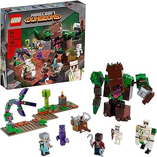 Photo 1 of LEGO Minecraft The Jungle Abomination 21176 Building Kit Playset; Fun Minecraft Dungeons Exploring Toy for Kids; New 2021 (489 Pieces)
