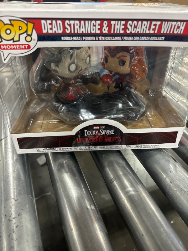 Photo 2 of Funko Pop! Moment Marvel: Doctor Strange Multiverse of Madness - Dead Strange and Scarlet Witch, Multicolor, 60915