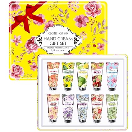 Photo 1 of 10 Pack Hand Cream Gifts,Mothers Day Gifts Birthday Gifts for Women,Gifts Sets for Bridesmaid,Nurses,Coworkers,Teacher Appreciation Gifts Hand Cream Natural Plant Fragrance Moisturizing Lotion
