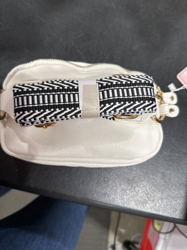 Photo 1 of purse white with shoulder strap 