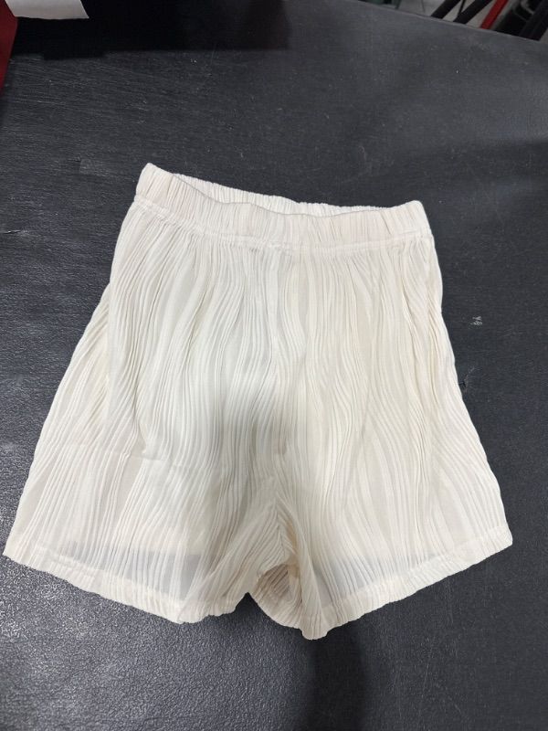 Photo 1 of white shorts one size