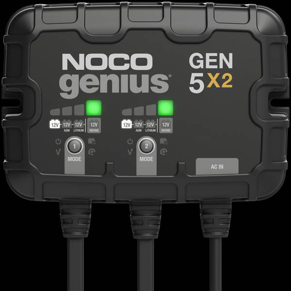 Photo 1 of Genius 2-Bank 10-Amp (5-Amp per Bank) Fully-Automatic Smart Marine Charger
