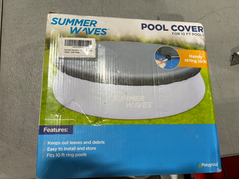 Photo 1 of POLYGROUP Summer Waves 8 -10 ft pool cover